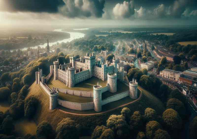 Windsor Castle Metal Art