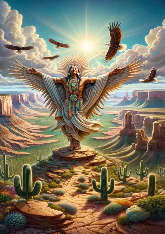 Apache deity Usen creator and giver of life | Di-Bond