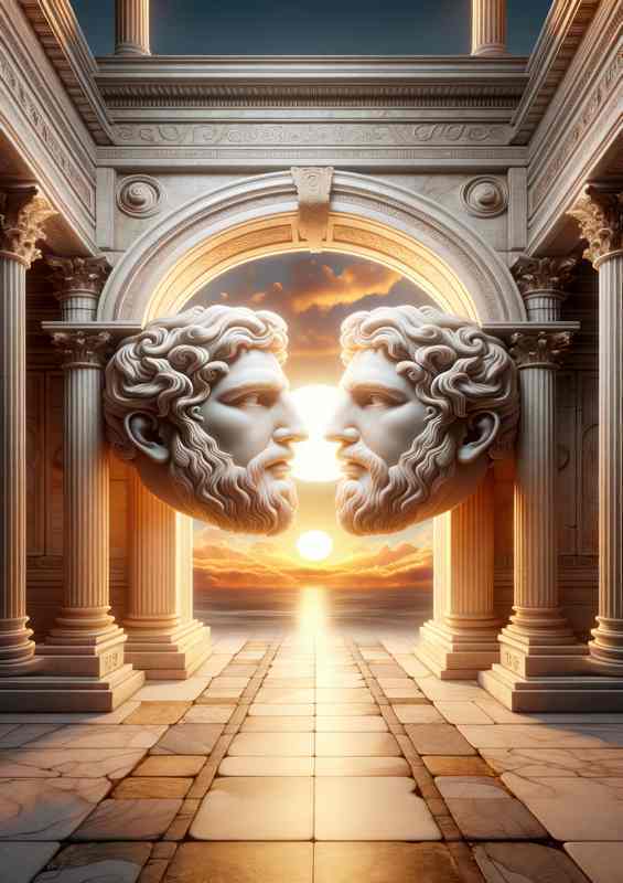 Janus Doorways Canvas