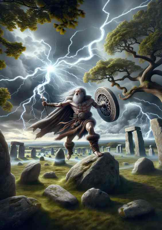 Taranis Lightning Bolt Di-Bond