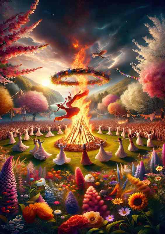 FireFest Metal Poster