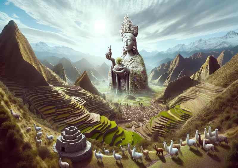 Aymara deity Pachamama earth mother | Canvas