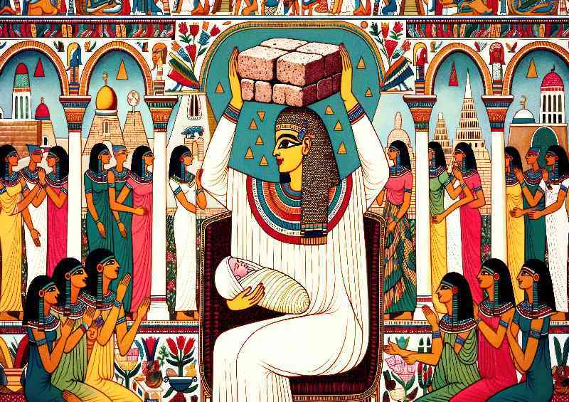 Egyptian goddess Meskhenet goddess of childbirth | Poster
