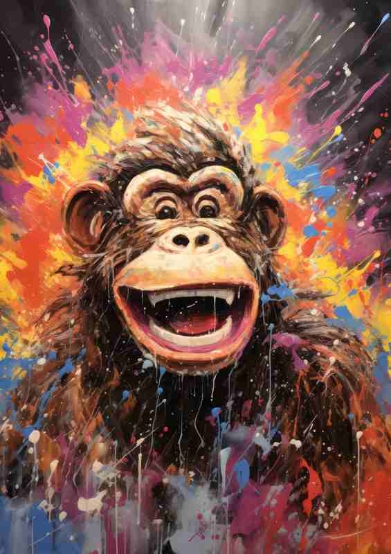 Kong Very colourful | Di-Bond