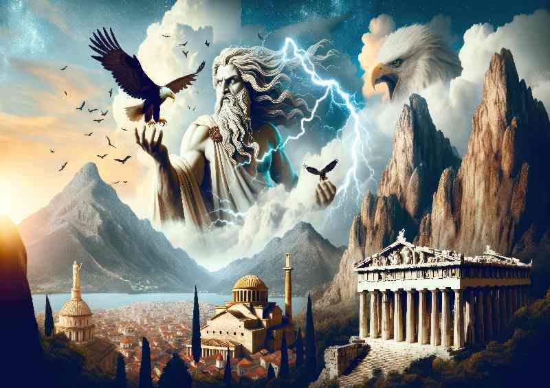 Zeus Lightning Canvas
