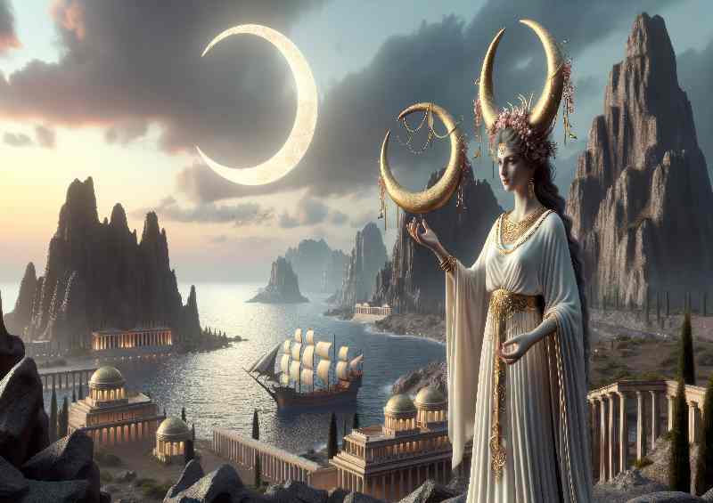 Pagan goddess Astarte Phoenician goddess of fertility | Di-Bond