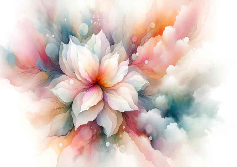 Bloom Burst design portraying the essence of springs bloom | Poster