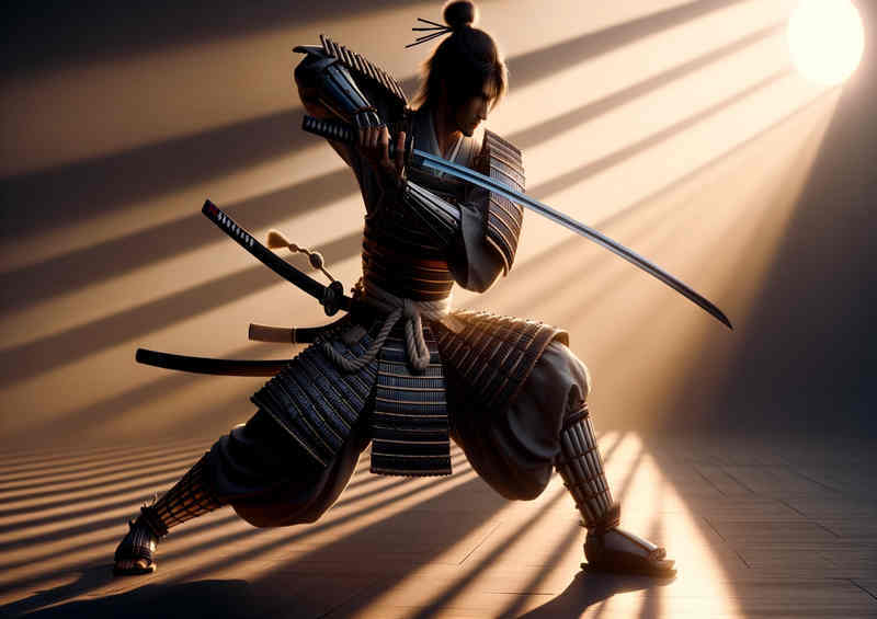 Blades Balance a samurai warrior | Canvas