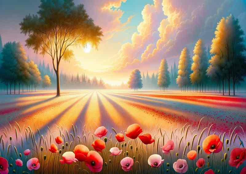 Tranquil Tranquility a meadow | Poster