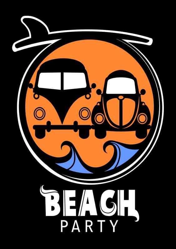 Beach Party Surfs Up | Di-Bond