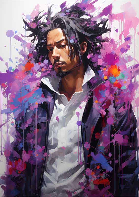 Mr fenagi splash of colours | Poster