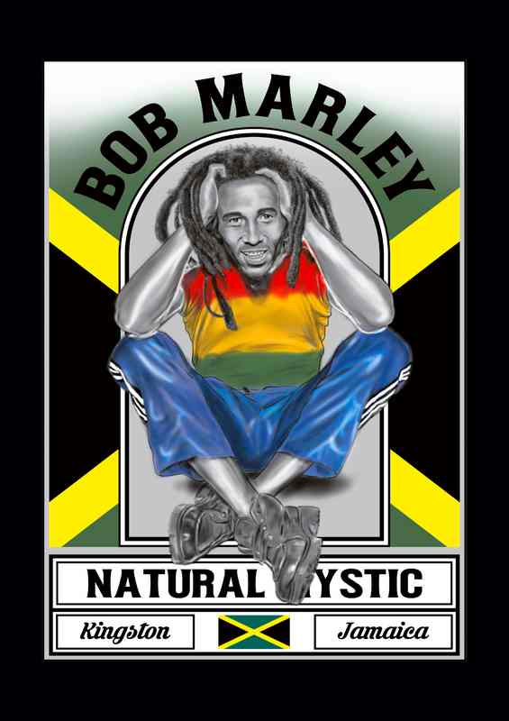 Bob Marley Natrual Mystic | Poster