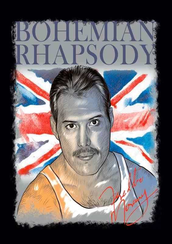 Bohemian Rhapsody Freddie | Di-Bond