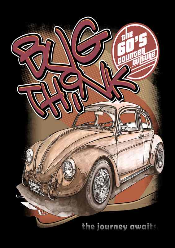 Bug Think A Journey Awaits | Poster