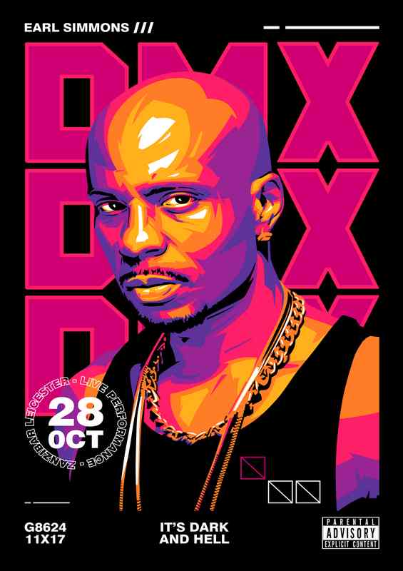 Dmx Dark and hell rapper music | Canvas