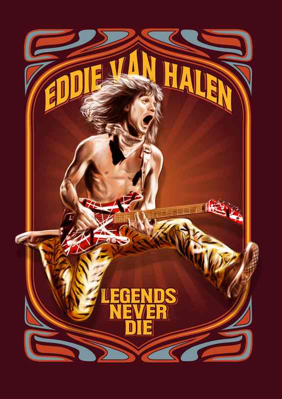 Eddie Van Hallen Jump | Canvas