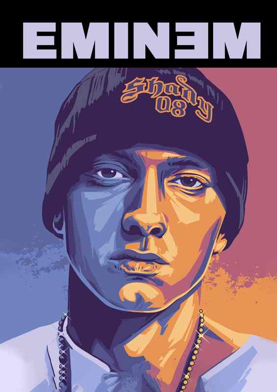 Emenim Music Rapper Slim Shady | Di-Bond