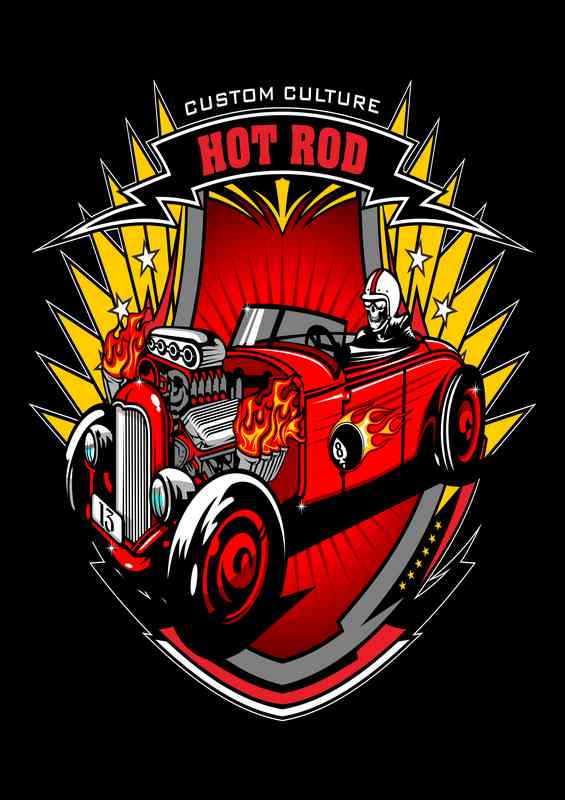 Hot Rod The Custom Culture | Canvas