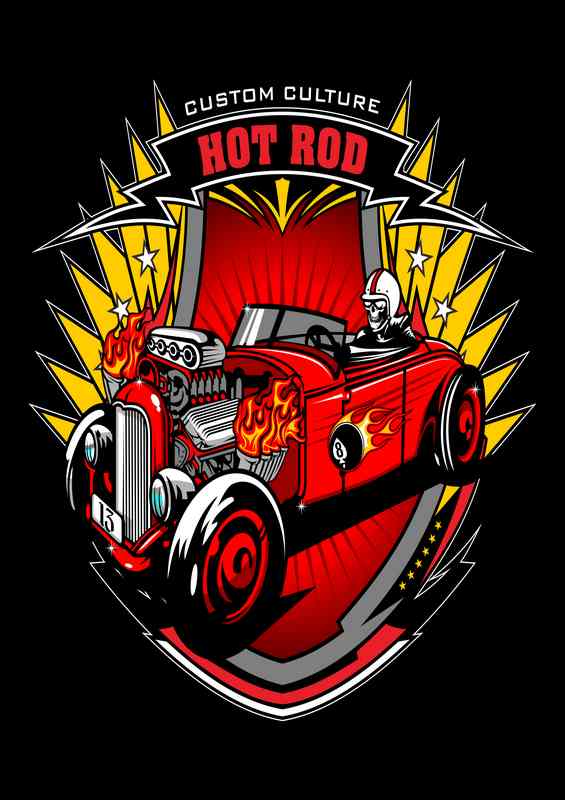 Hot Rod The Custom Culture | Di-Bond