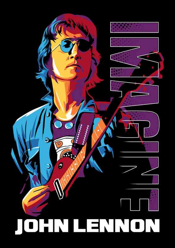 Imagine John Lennon | Di-Bond