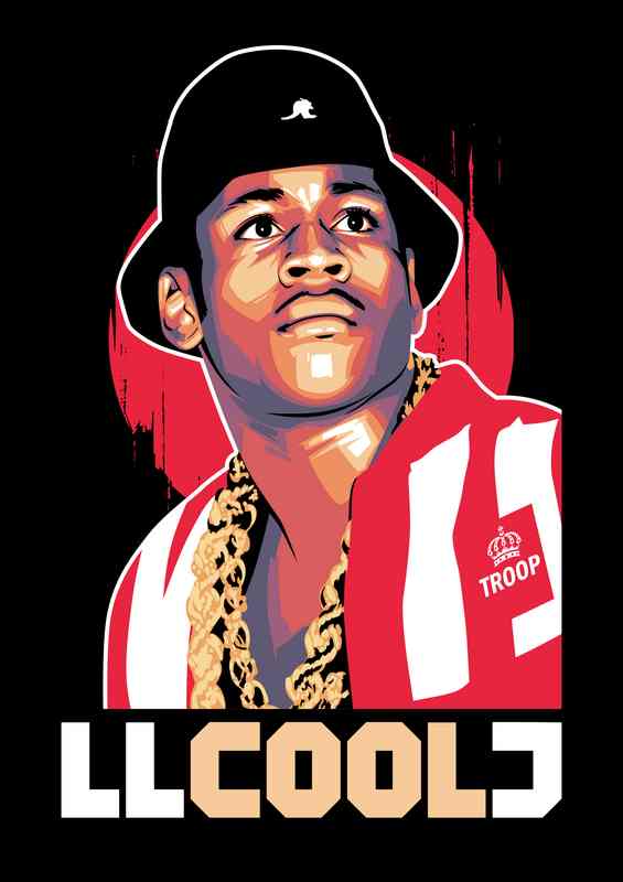 LL cool j music rapper | Metal Poster