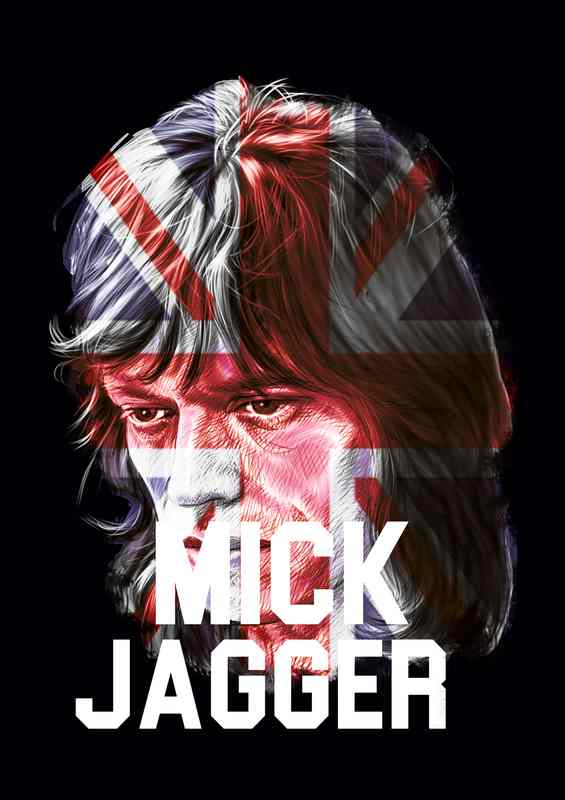 Mick jagger england | Canvas