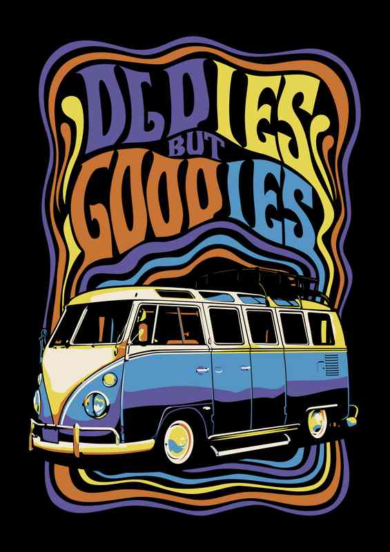 Oldies But Goodies | Metal Poster