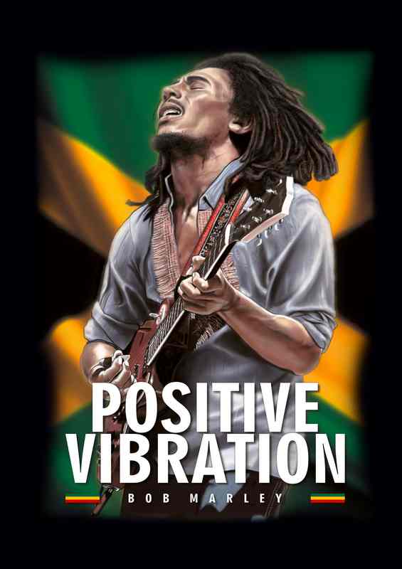 Posertive Vibration Bob Marley | Canvas