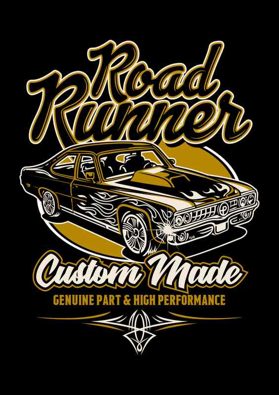 Road Runner Custom Made | Poster