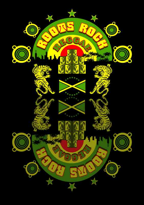 Roots Rock Reggae | Metal Poster