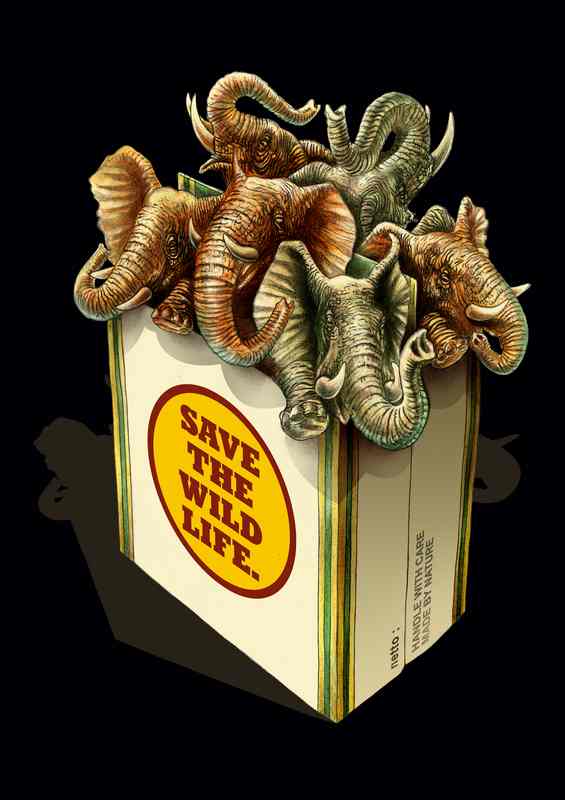 Save The Wildlife | Poster