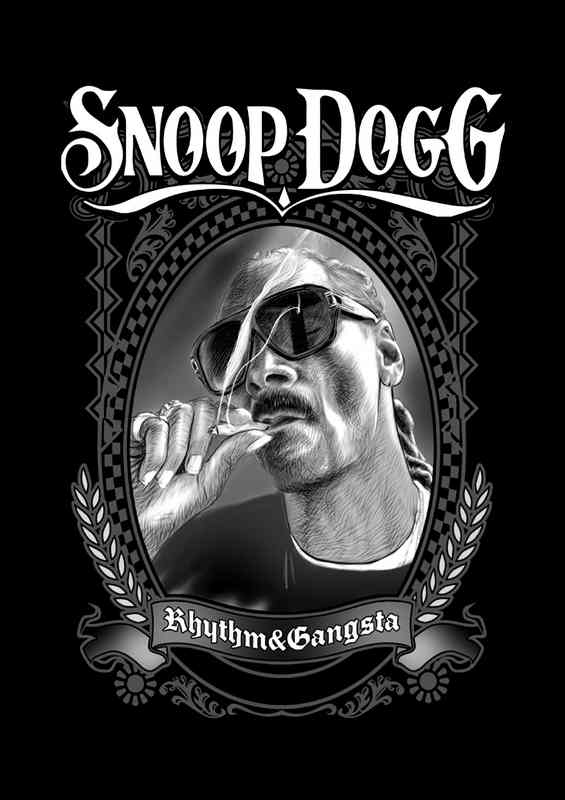 Snoop Dog Rhythm and Gangster | Poster