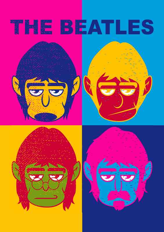 The Beatles Music Pop art | Canvas