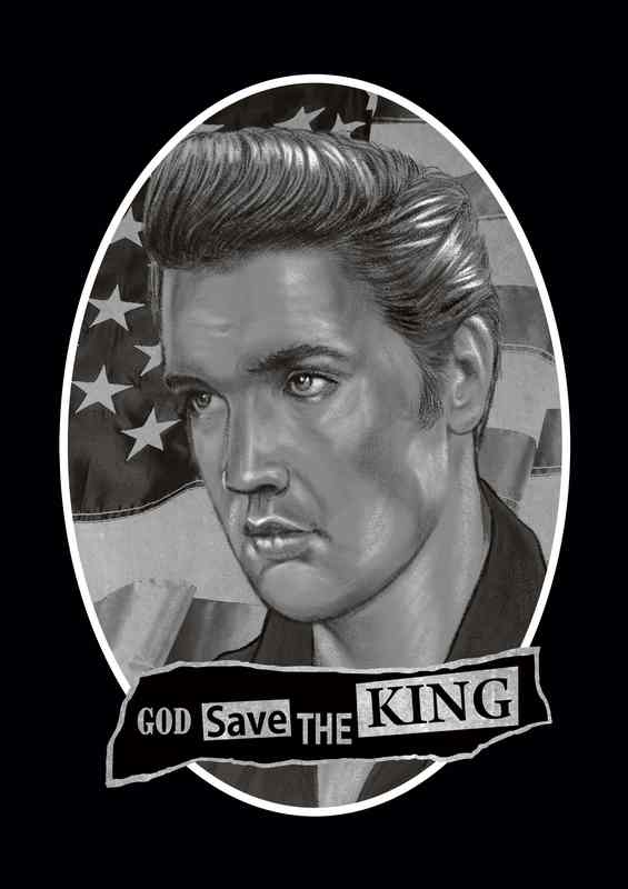 The King Of Rock And Roll Elvis | Poster