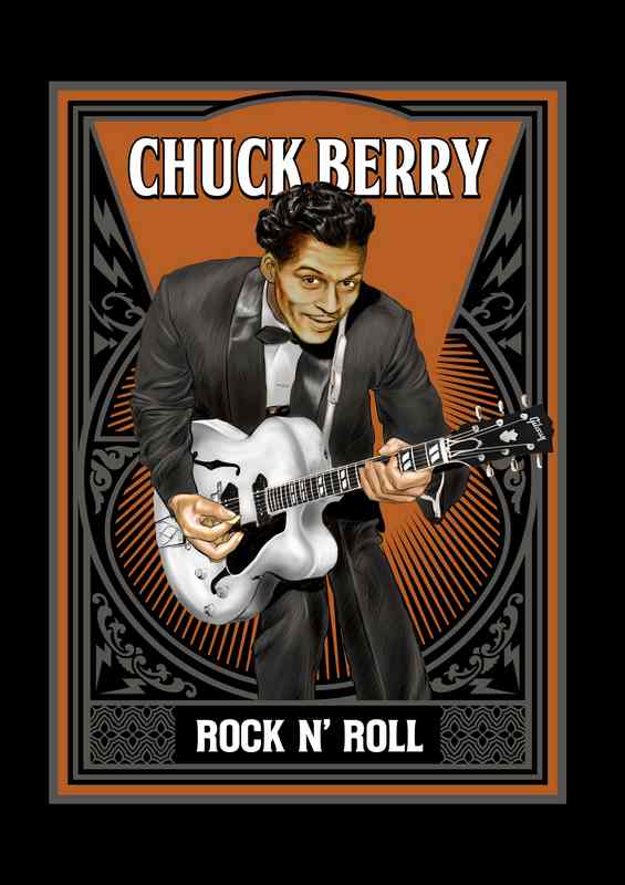 chuck berry | Canvas