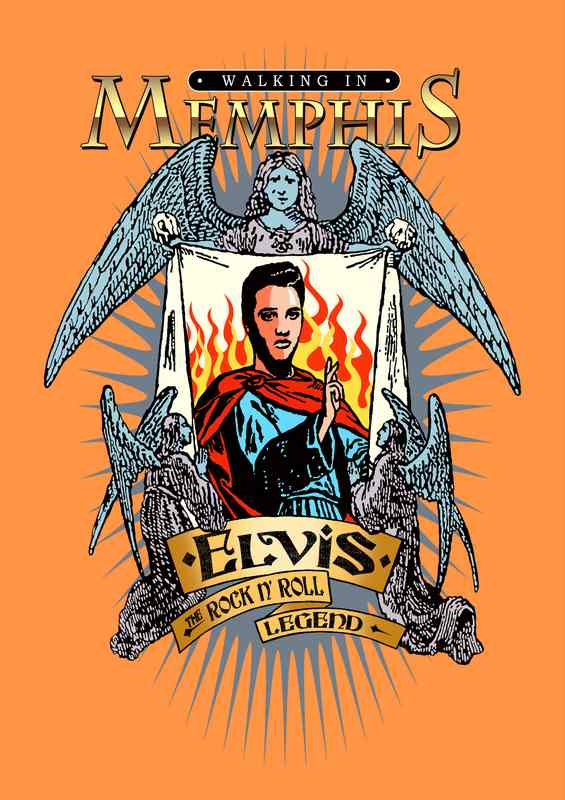 walking in memphis | Metal Poster
