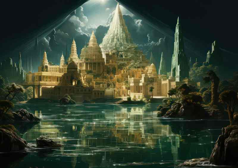 A Tall Building Sitting In The Envolope Of Water | Di-Bond