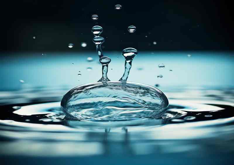 Just Water Droplets | Di-Bond