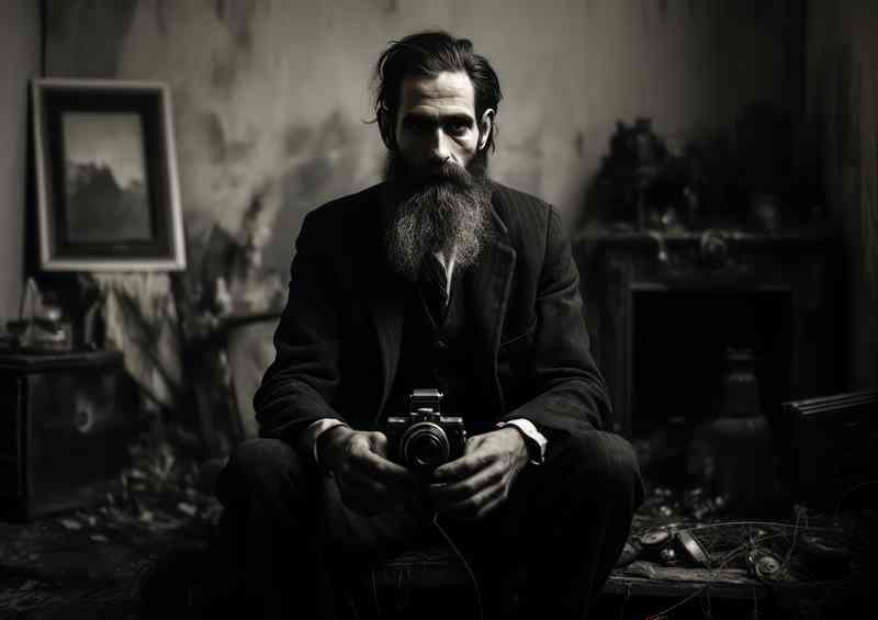 Old School Photographer with his Modern Day Equiptment | Di-Bond