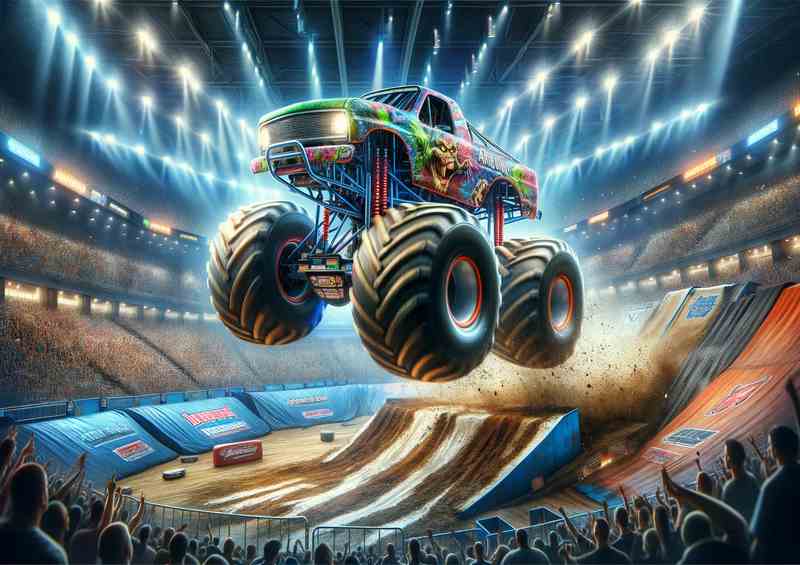 Arena Monster Truck Spectacular Showdown | Canvas