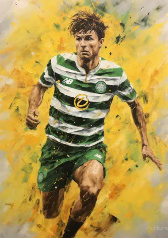 Kieran Tierney Footballer | Poster