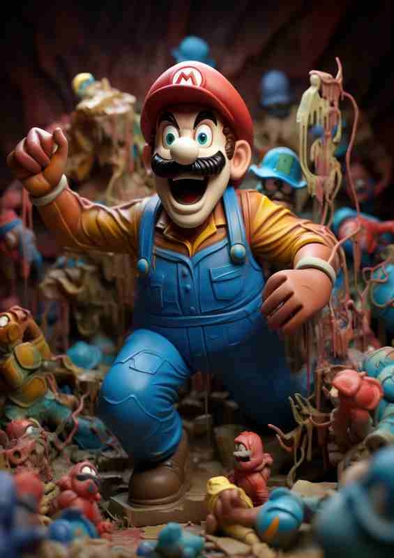 Mario style neo plastisene | Poster