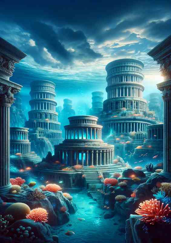 Forgotten Atlantis Reimagined | Poster