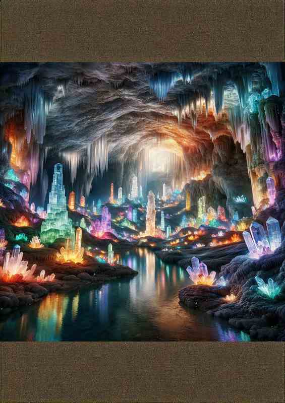 Crystal Cave of Wonders vast | Canvas