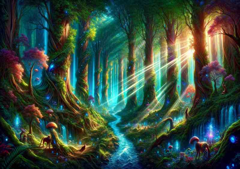 Enchanted Forest Towering Trees | Di-Bond
