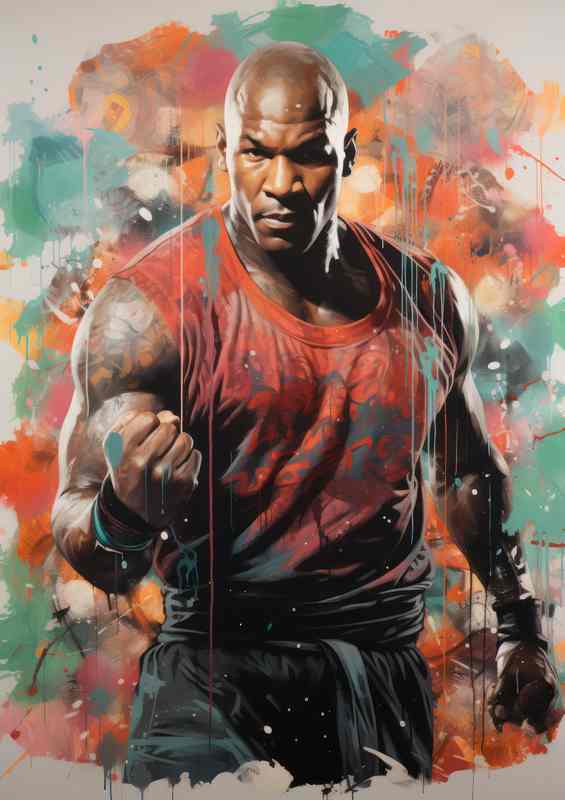 Mike Tyson one of the worlds greatest boxing fighters | Poster