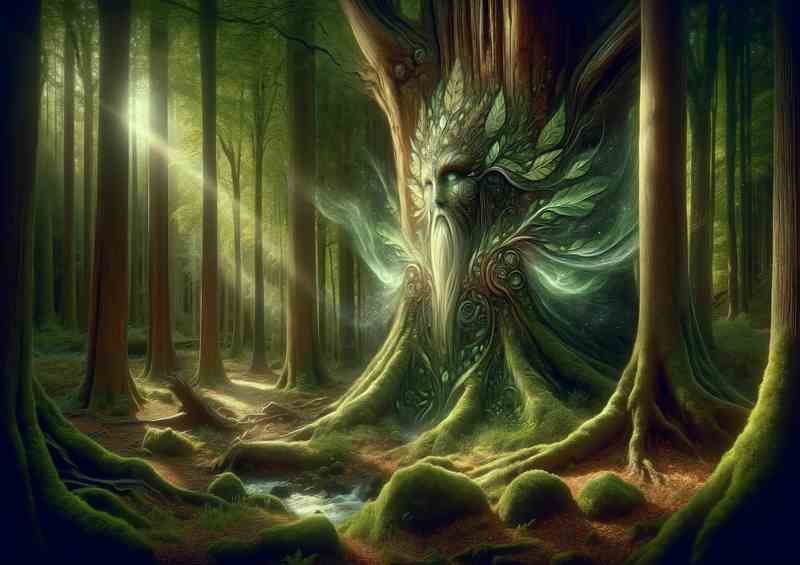 Visionary Protector of the Forest | Canvas