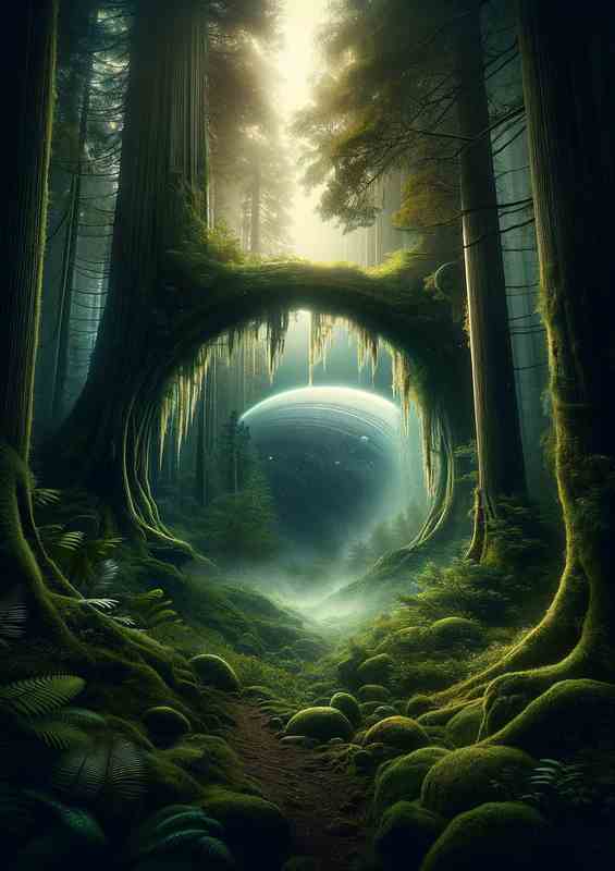 Ancient Forest Gateway | Poster
