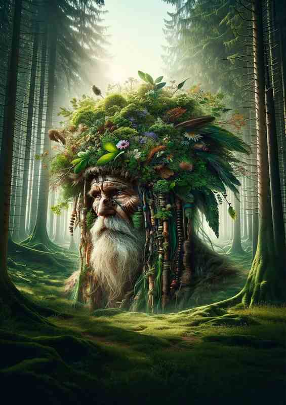 Ancient Spirit of the Wild | Metal Poster
