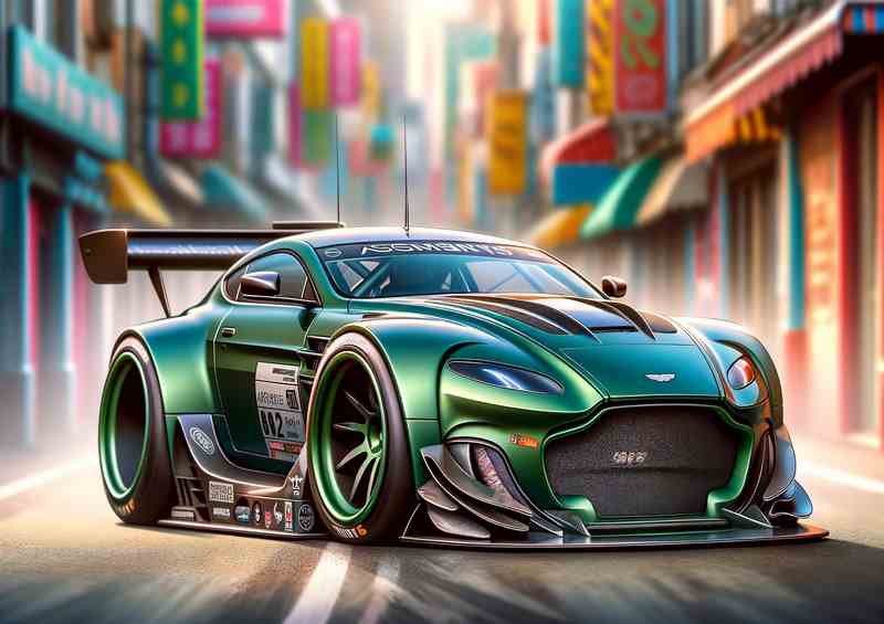 Aston Martin XRS-Extrm Strt Rcr | Poster